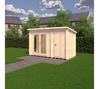 Shire Walsoken 6X12 19mm Summer House Log Cabin