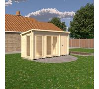 Shire Walsoken 6X14 19mm Summer House Log Cabin