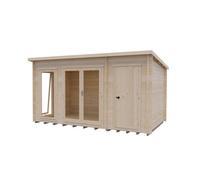 Shire Walsoken 8X12 19mm Summer House Log Cabin