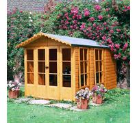 Shire Westminster 13 X 7 Feet Double Door With Two Large Opening Windows Summerhouse