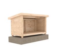 Shire Woodlowe Welly Store 3X2Ft Space For 4 Sets Of Wellingtons