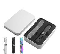Shirem Nail Clipper Dotmalls Nail Clipper Clippers Nail Clipper with Catcher for Thick Nails-Silver Nail Clipper (Color : Black)