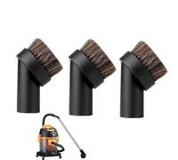 Shirene Henry Brush Head,3 Pcs Henry Brush Head,Horse Hair Round Brush,Brushes For Henry Hoover Attachments,32 mm Universal Replacement Round Horse Hair Dusting Suction Brush Head Accessories Tool