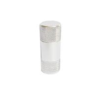 Shirene Pollen Press,Aluminium Pollen Press Herb Mill Compressor Small Hand Press 6.1x2 cm Lipstick Design(Sliver)
