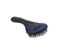 Shires 1366 Ezi-Groom Grip Mane & Tail Brush Navy Blue