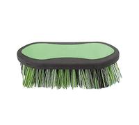 Shires Ezi-Groom Grip Dandy Brush - Large · Lime Green