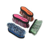 Shires 1484 Ezi-Groom Small 2-Tone Dandy Brush