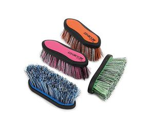 Shires 1484 Ezi-Groom Small 2-Tone Dandy Brush