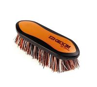 Shires 1484 Ezi-Groom Small Grip Dandy Brush Orange