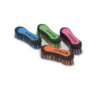 EZI-GROOM Black and Pink Grip Face Brush - Small