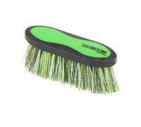 EZI-GROOM Lime Green Grip Long Bristle Dandy Brush - Large