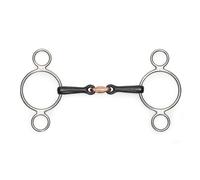 Shires 2 Ring Sweet Iron Gag Bit - 4.5"