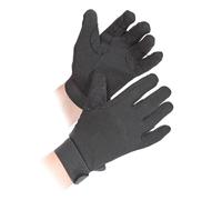 Shires Adults Newbury Riding Gloves - Horse Riding Gloves - Black - Size: Medium