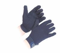 Shires Adults Newbury Riding Gloves - Horse Riding Gloves - Navy - Size: Large
