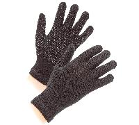 Shires Adults Suregrip Riding Gloves - Horse Riding Gloves - Black - Size: One Size