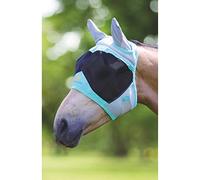 Shires Air Motion Fly Mask with Ears - Aqua Small Pony