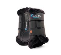 Shires Air Motion Supafleece Brushing Boots - Black - Size: Full