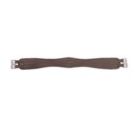 Shires Anti-chafe Elastic Contour Girth - Brown: 34