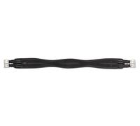 Shires Anti-chafe Contour Girth - Elastic Black - 58 Inches