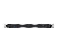 Shires Anti-chafe Elastic Contour Girth - Black: 46