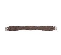 Shires Anti-chafe Elastic Dressage Girth Brown - 22 inches