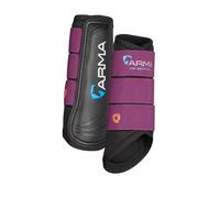 Shires ARMA Air Motion Brushing Boots - Burgundy - Size: Cob