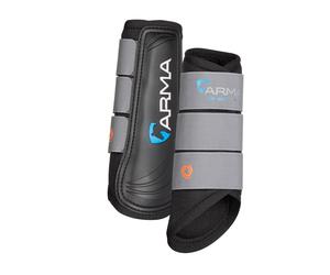 Shires ARMA Air Motion Brushing Boots - Grey - Size: Pony