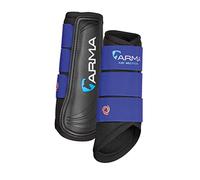Shires Arma Air Motion Brushing Boots in Royal Blue, Horse Boots Full, Royal