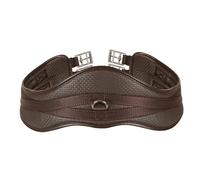 Shires Anti-Chafe Anatomic Girth - With Elastic Brown - 54"