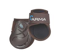 Shires Arma Carbon Fetlock Boots - Brown Cob