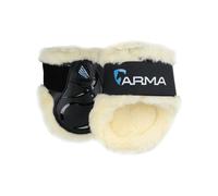 Shires Arma Carbon SupaFleece Fetlock Boots - Black Full