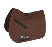 Shires ARMA Cotton Saddlecloth - Brown 15-16.5"