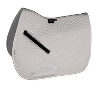 Shires ARMA Cotton Saddlecloth - White 14"