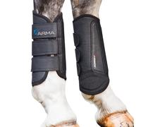 Shires ARMA Cross Country Boots - Hind-Black Cob