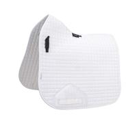 Shires ARMA Deluxe Cotton Dressage 17-18" Saddlecloth - White