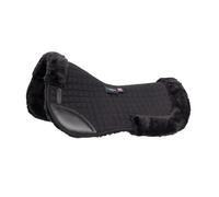 Shires ARMA Deluxe Cotton Half Pad - Black/Black 15-16.5"
