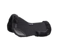 Shires ARMA Deluxe Cotton Half Pad - Black/Black 17"