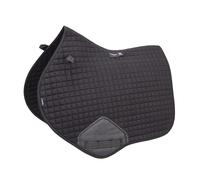 Shires ARMA Deluxe Cotton Jump Saddlecloth - Black 17-18"