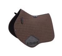 Shires ARMA Deluxe Cotton Jump Saddlecloth - Brown 15-16.5"