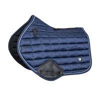 Shires ARMA Eltar Satin Jump Saddlecloth - Navy Blue 15-16.5"