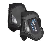 Shires Arma Fetlock Boots - Black/Black Cob/Full
