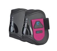 Shires ARMA Fetlock Boots Pony/Cob Black/Pink