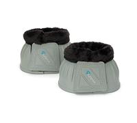 Shires ARMA Fleece Over Reach Boots Grey - Pony