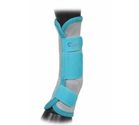Shires Arma Fly Turnout Socks - Teal Cob