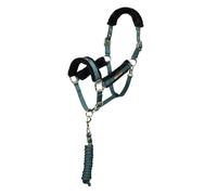 Shires ARMA Logo Headcollar & Lead Rope Sizes Extra Full Green