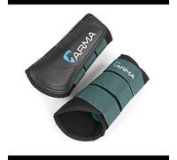 Shires Arma Neoprene Brushing Boots - 170A, Green, Full