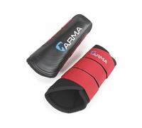 Shires ARMA Neoprene Brushing Boots Deep Red - Extra Full