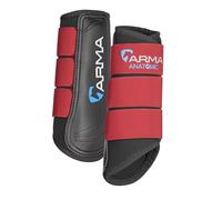 Shires Arma Neoprene Brushing Boots - Deep Red: Pony