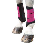 Shires Arma Neoprene Brushing Boots in Raspberry Cob, Rspbry