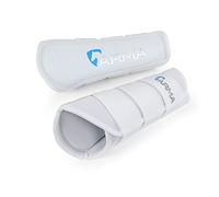 Shires Arma Neoprene Brushing Boots in White EXTRA Fulll, White